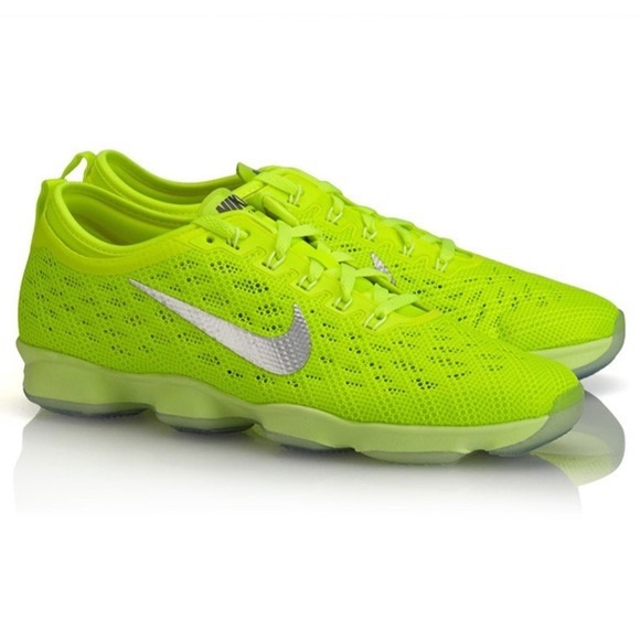 Nike Zoom Fly Agility Neon Yellow Running Sneakers 6.5 - Picture 1 of 5
